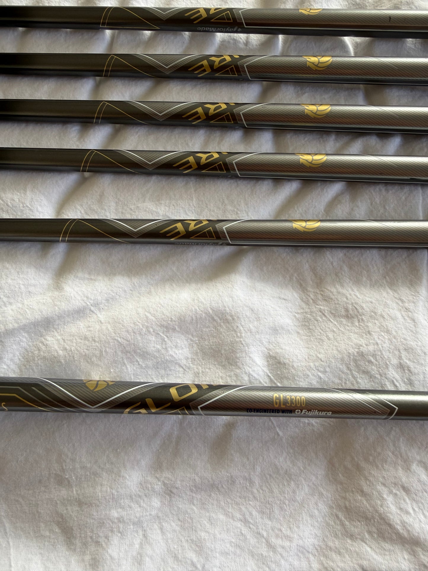 Taylormade Gloire Forged Irons Graphite Stiff 5-PW