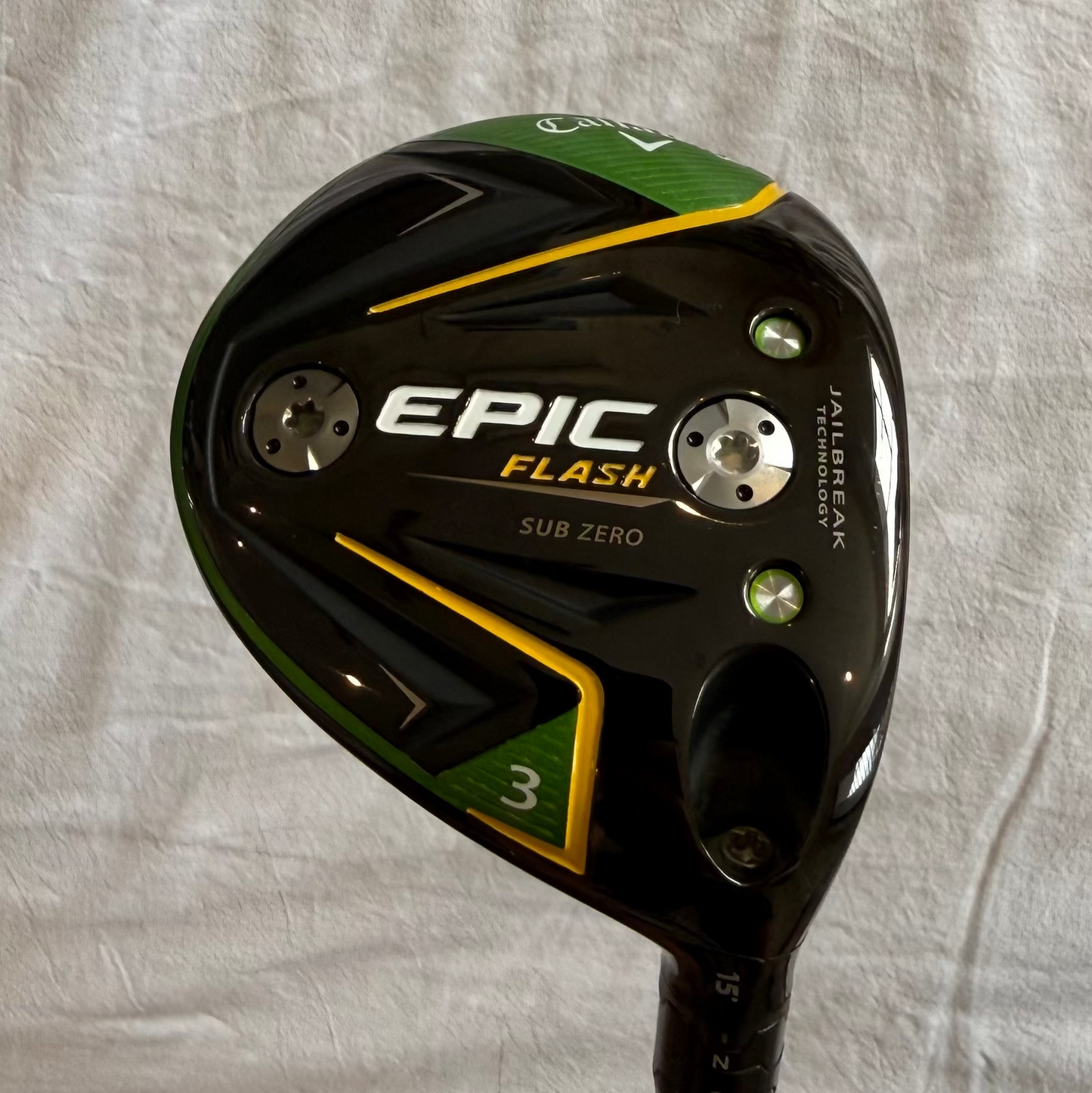 Callaway Epic Flash Sub Zero 3 wood (Tour-AD)
