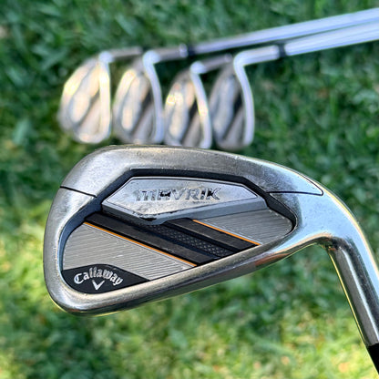 Callaway Mavrik Irons 6-PW Steel Stiff